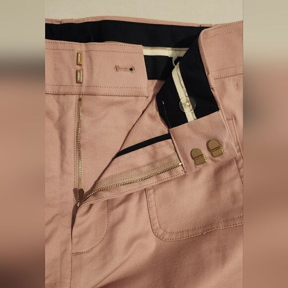 The Script Chiara Wide Leg High Rise Pants in Rose Size 8 - Picture 7 of 13